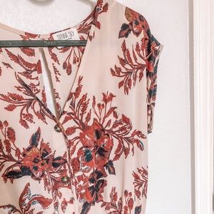 Floral midi dress